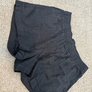 Old Navy Black Elastic Waist Shorts